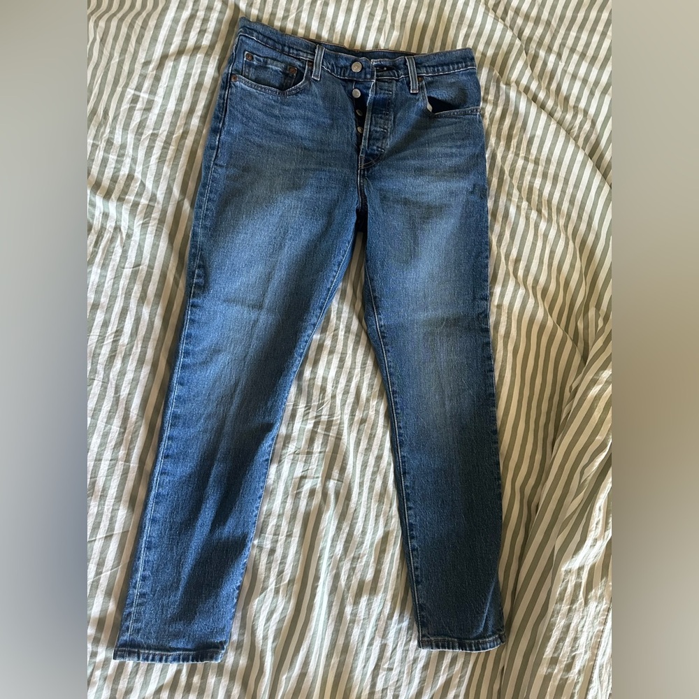 Levi's Blue Skinny Jeans Medium Wash